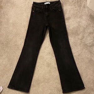 Zara Black Flare Women's Jeans